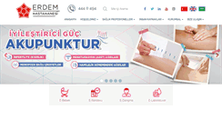 Desktop Screenshot of erdemhastahanesi.com.tr